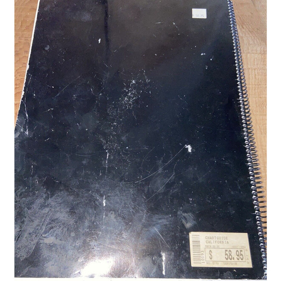 California Coastal Charts Cruising Guide Fishing Scuba Boating Vintage HTF OOP - Picture 13 of 13